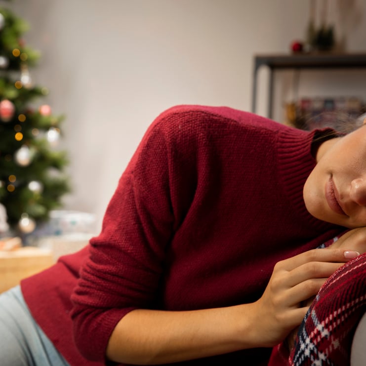 girl-sitting-red-jumper